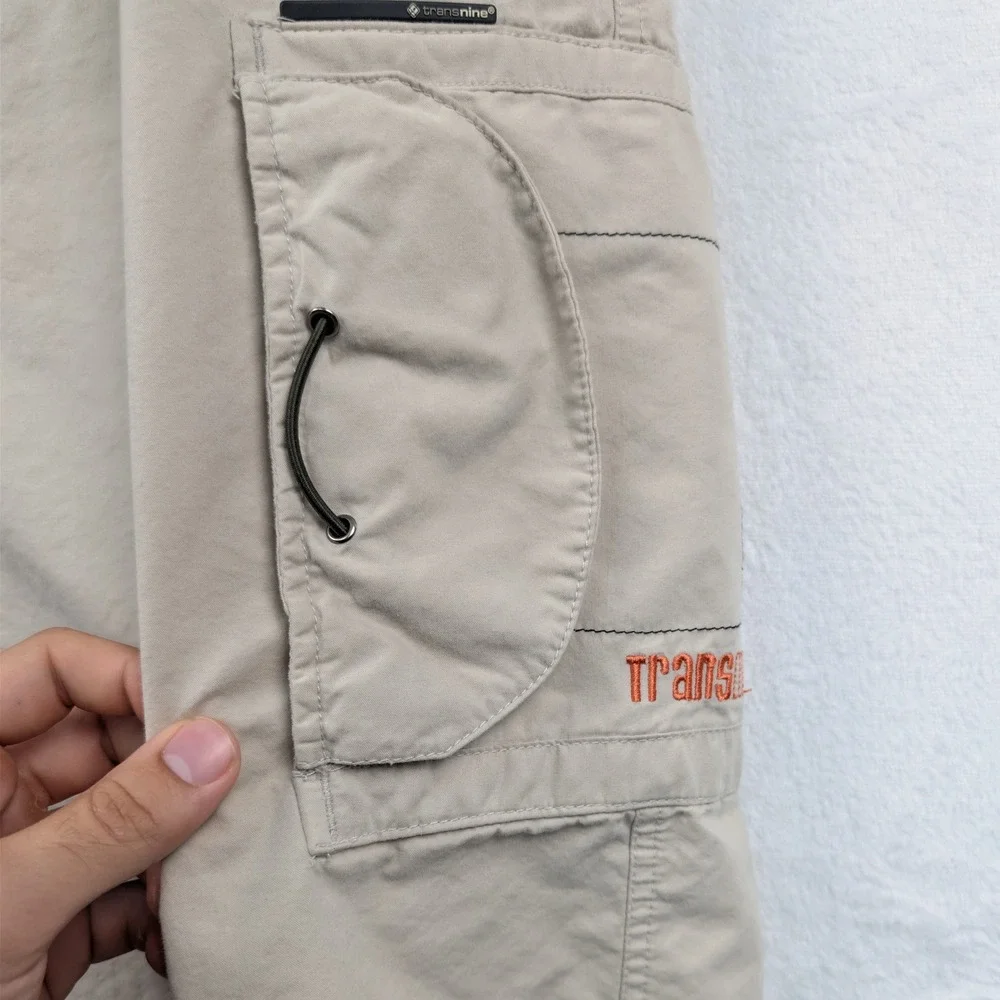 VTG Transnine Cargo Shorts Men's 36 Khaki 12